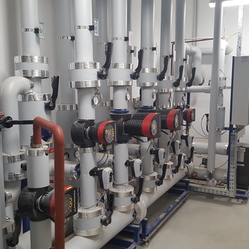Távfűtési rendszer energetikai korszerűsítése és új fogyasztók bekapcsolása a távfűtési hálózatba 1. kép